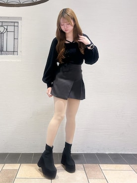 ゆうりさん(レディース・160cm)の冬コーディネート