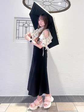 ゆうりさん(レディース・160cm)の春コーディネート