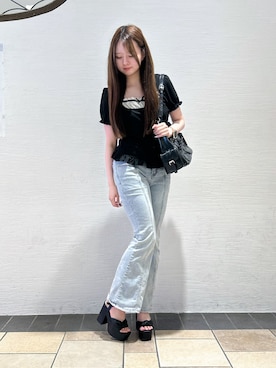 ゆうりさん(レディース・160cm)の夏コーディネート