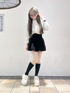 「ESPERANZA（エスペランサ）のアイテム」を使った、ゆうりさん（レディース・160cm）の春コーディネート