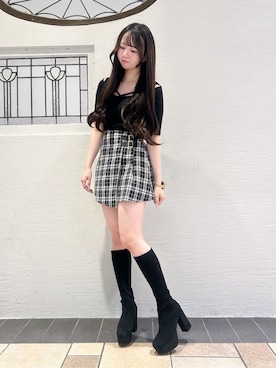 ゆうりさん(レディース・160cm)の秋コーディネート