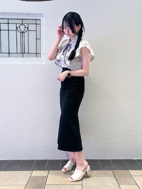 ゆうりさん（レディース・160cm）の夏コーディネート