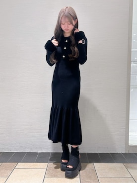 「ESPERANZA（エスペランサ）のアイテム」を使った、ゆうりさん（レディース・160cm）の春コーディネート