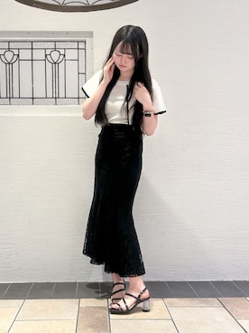 ゆうりさん(レディース・160cm)の夏コーディネート