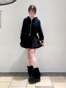 ゆうりさん(レディース・160cm)の冬コーディネート