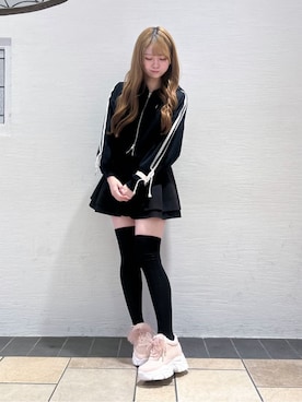 「ESPERANZA（エスペランサ）のアイテム」を使った、ゆうりさん（レディース・160cm）の冬コーディネート