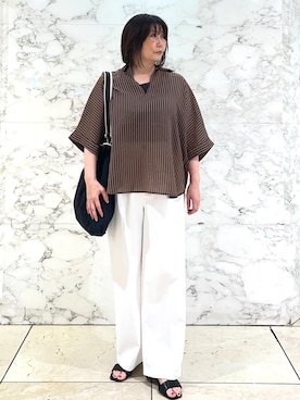 Tomoさん(レディース・148cm)の夏コーディネート