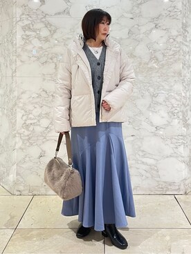 Tomoさん(レディース・148cm)の秋コーディネート