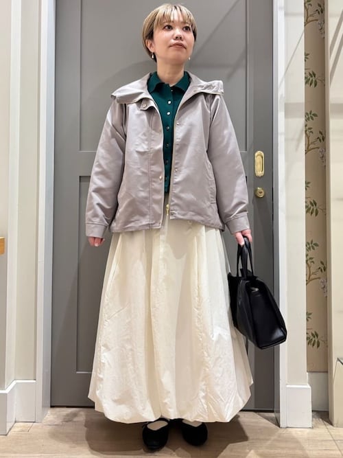 貴島明日香さん着用】【撥水】きれいめに着こなせるマウンテンパーカ 貴島明日香さん着用】【撥水】きれいめに着こなせるマウンテンパーカ