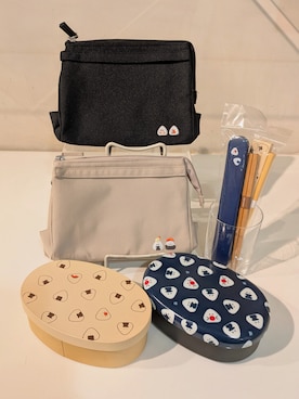 「アイテム（食器/キッチン）」を使った、しましまさん（レディース・152cm）の秋コーディネート