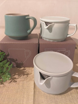 「アイテム（食器）」を使った、しましまさん（レディース・152cm）の春コーディネート