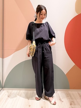 長女さん(レディース・156cm)の春コーディネート