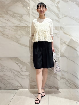 「index（インデックス）のアイテム」を使った、マキさん（レディース・156cm）の春コーディネート