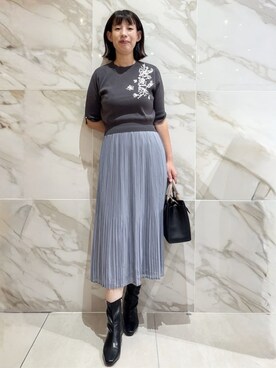 マキさん（レディース・156cm）の秋コーディネート