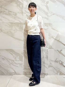 マキさん(レディース・156cm)の夏コーディネート