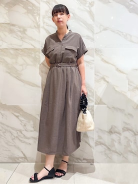 マキさん(レディース・156cm)の夏コーディネート