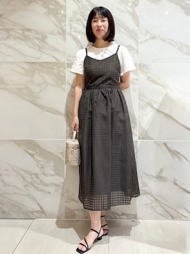 マキさん(レディース・156cm)の夏コーディネート