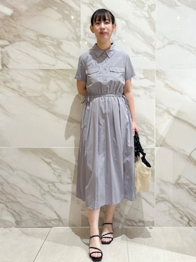 「index（インデックス）のアイテム（バッグ）」を使った、マキさん（レディース・156cm）の春コーディネート