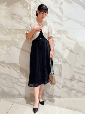 マキさん（レディース・156cm）の夏コーディネート