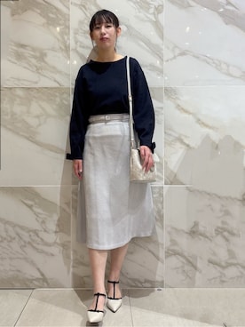 マキさん(レディース・156cm)の冬コーディネート