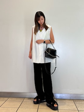 honamiさん（レディース・162cm）の夏コーディネート