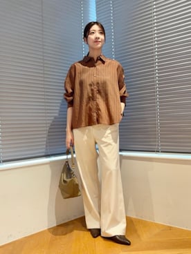 石川さん(レディース・165cm)の秋コーディネート