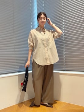 石川さん(レディース・165cm)の秋コーディネート