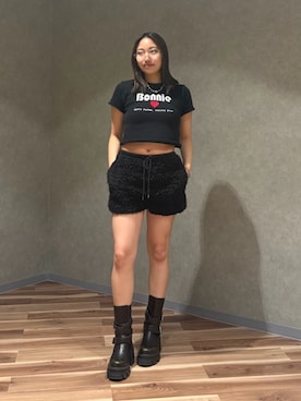 伊藤美玖さん(レディース・160cm)の夏コーディネート