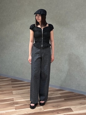 伊藤美玖さん(レディース・160cm)の夏コーディネート