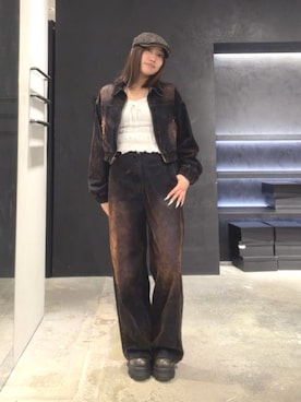 伊藤美玖さん(レディース・160cm)の夏コーディネート