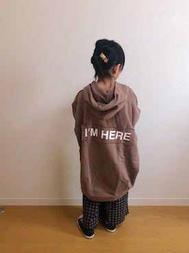 Omoさん（キッズ・120cm）の秋コーディネート