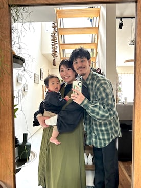 「Wrangler」｜「アイテム（スラックス）」を使った、やまだ とうまさん（メンズ・172cm）の夏コーディネート
