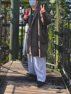 「乱痴気（ランチキ）のアイテム（ジャケット/アウター）」を使った、ｼﾓﾐﾓﾝさん（メンズ・169cm）の冬コーディネート