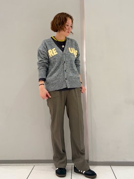 「FIL DE FER（フィルデフェール）のアイテム」を使った、kaji.さん（レディース・163cm）の冬コーディネート