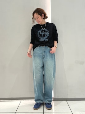 「NOMBRE IMPAIR（ノンブルアンペール）のアイテム」を使った、kaji.さん（レディース・163cm）の秋コーディネート