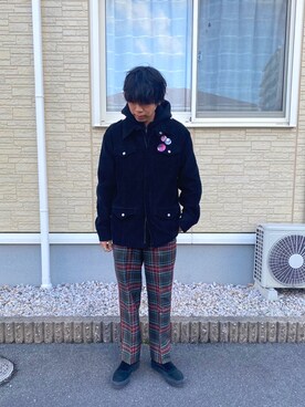 あんころもちゃさん(メンズ・176cm)の冬コーディネート