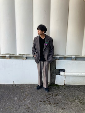 あんころもちさん（メンズ・176cm）の秋コーディネート