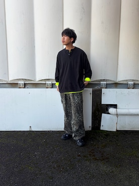 「OAKLEY（オークリー）のアイテム」を使った、あんころもちさん（メンズ・176cm）の春コーディネート