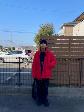 あんころもちさん（メンズ・176cm）の冬コーディネート