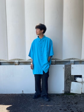 「アイテム（シューズ）」を使った、あんころもちさん（メンズ・176cm・30代）の夏コーディネート