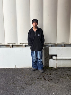 「SUBU（スブ）のアイテム」を使った、あんころもちさん（メンズ・176cm）の冬コーディネート