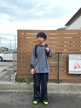 「bach（バッハ）のアイテム」を使った、あんころもちさん（メンズ・176cm）の秋コーディネート