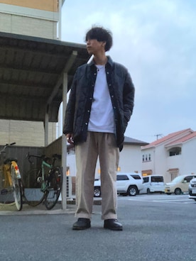 あんころもちさん（メンズ・176cm）の春コーディネート