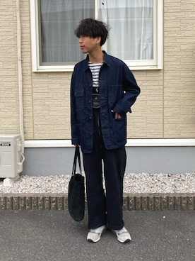 あんころもちさん（メンズ・176cm）の春コーディネート