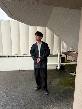 「MERRELL（メレル）のアイテム」を使った、あんころもちさん（メンズ・176cm）の春コーディネート