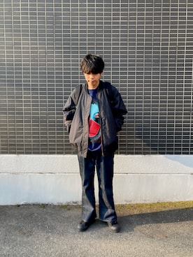 「bach（バッハ）のアイテム」を使った、あんころもちさん（メンズ・176cm）の春コーディネート