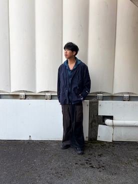 「MERRELL（メレル）のアイテム」を使った、あんころもちさん（メンズ・176cm）の春コーディネート