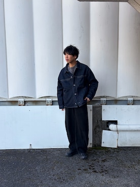 「MERRELL（メレル）のアイテム」を使った、あんころもちさん（メンズ・176cm）の春コーディネート