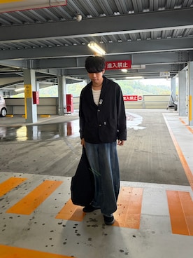 「VANS（バンズ）のアイテム」を使った、あんころもちゃさん（メンズ・176cm）の秋コーディネート
