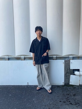 「アイテム（パンツ）」を使った、あんころもちさん（メンズ・176cm・30代）の夏コーディネート